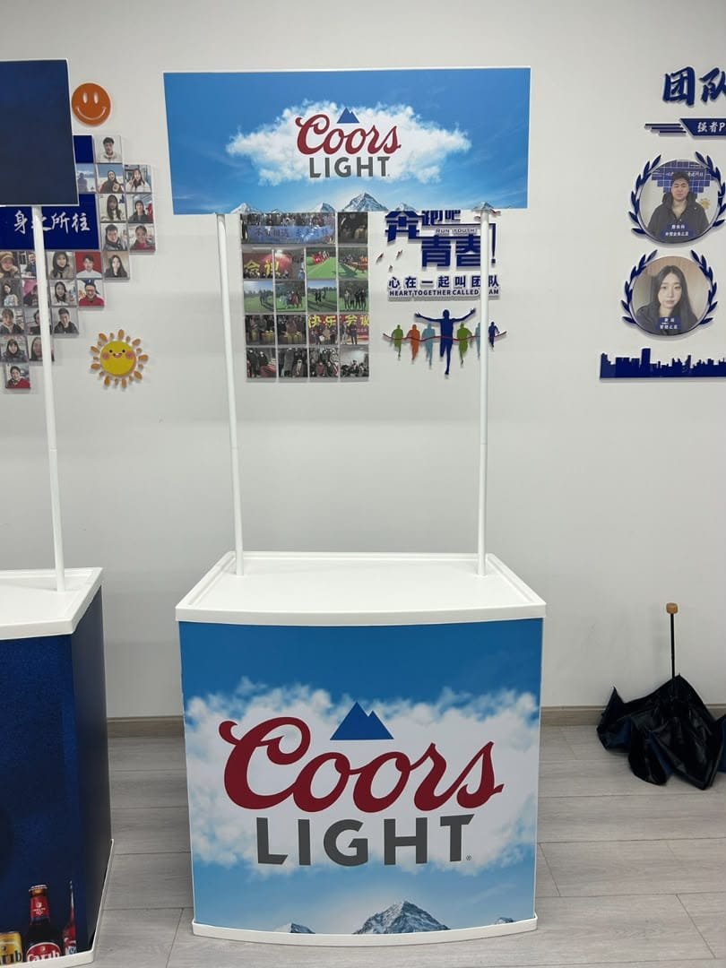 Custom Promotional Counter Table Custom promotional counter table for exhibitions and events in Warri