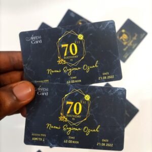 Custom access card printing in Warri