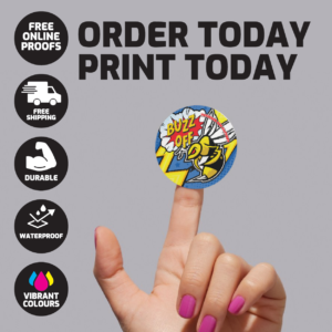Print and Cut Product Stickers