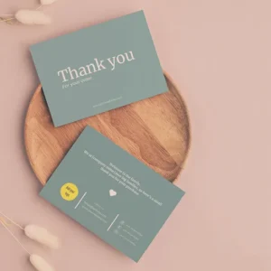 Custom thank you card printing in Warri