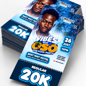 Custom event ticket card printing in Warri